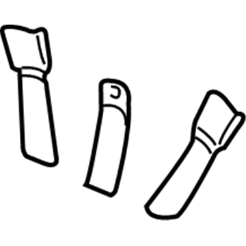 Buick Rendezvous Seat Belt - 88951191