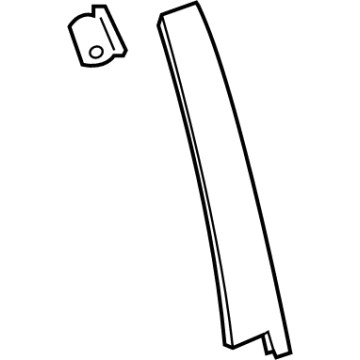 GM 23363734 Front Applique, Rear Driver Side