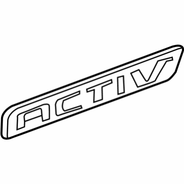 GM 42748794 Nameplate