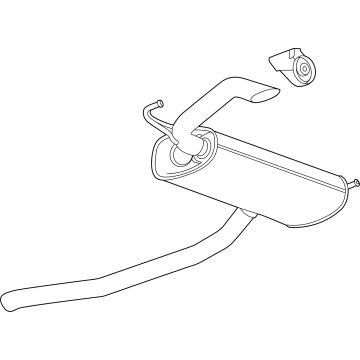 Chevy Trax Muffler - 42817962