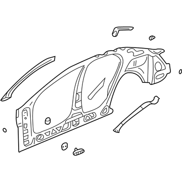 Cadillac 88891832 Inner Panel Assembly