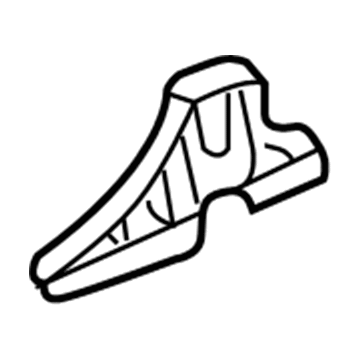 Cadillac 25753008 Center Pillar