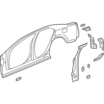 Cadillac 19120645 Uniside Assembly