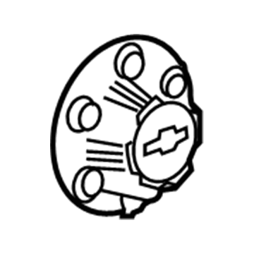 Chevy Silverado 2500 HD Wheel Cover - 9598131