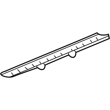 Buick 13487386 Center Pillar Reinforcement Baffle
