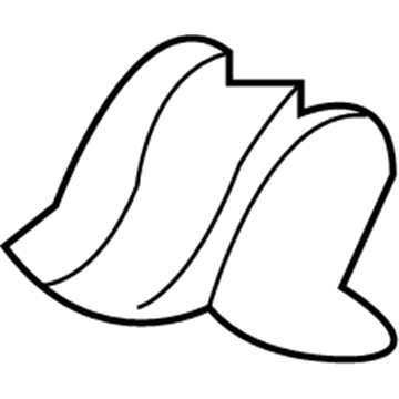 Pontiac Sway Bar Bracket - 92257368