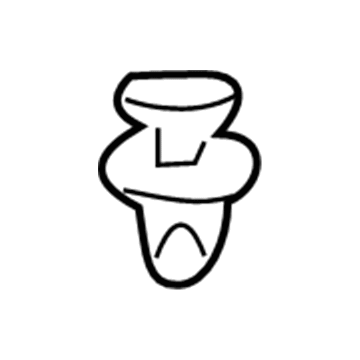 Buick 11561878 Sight Shield Retainer