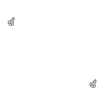 Buick 11610767 Splash Shield Bolt