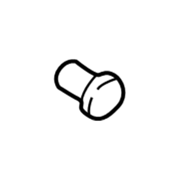 Saturn 22698679 Windshield Pillar Trim Plug