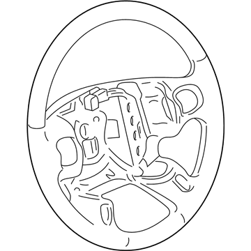 Pontiac Steering Wheel - 25768339