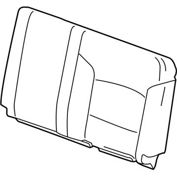 GM 22944339 Seat Back Cover, Gray GM 22944339 Seat Back Cover, Gray