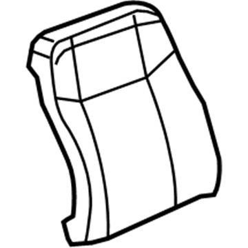 Hummer 10388085 Seat Back Pad