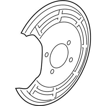 Chevy 42453982 Backing Plate