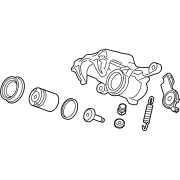 Chevy 13300883 Caliper Assembly