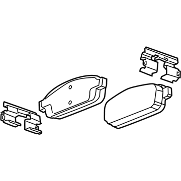 Chevy 13408579 Brake Pads