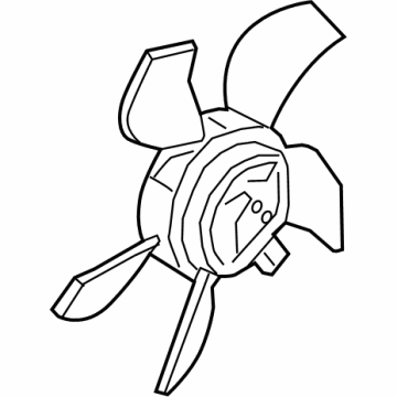 Chevy Fan Motor - 86778039