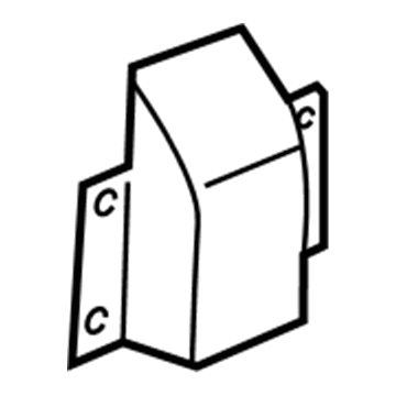 GM 10432934 Heat Shield, Driver Side