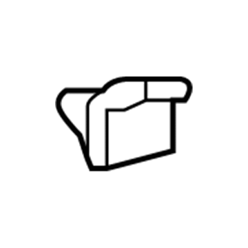 Cadillac 11611375 Body Side Molding Clip