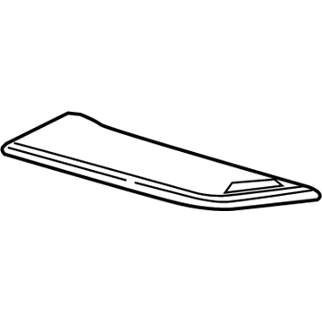 GM 23184824 Door, Black