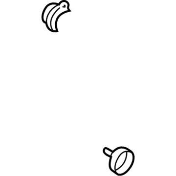 Chevy 12338017 Lower Hose Clamp