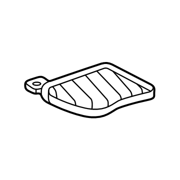 Chevy 84656067 Defroster Grille