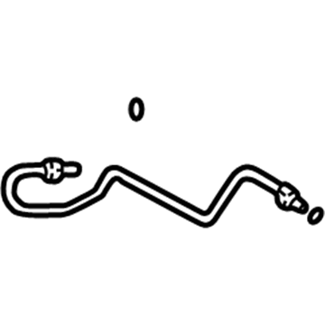 2004 Pontiac Vibe Power Steering Hose - 88971110