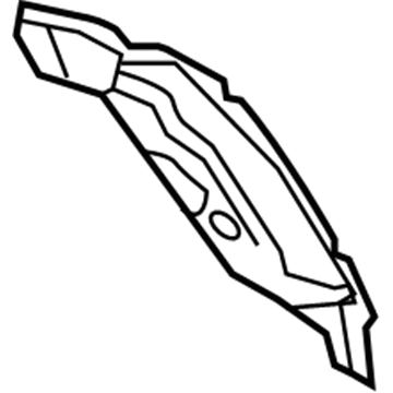 GM 25794960 Extension, Rear Outer Passenger Side GM 25794960 Extension, Rear Outer Passenger Side