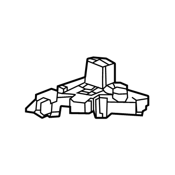 GM 84770647 Lower Bracket, Front Driver Side GM 84770647 Lower Bracket, Front Driver Side