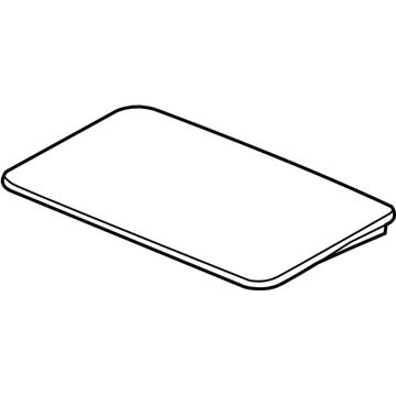 Saturn 15241644 Sunroof Glass