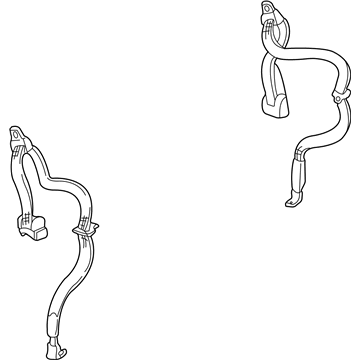 GMC 89023935 Seat Belt Assembly