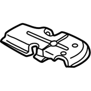 2000 Pontiac Firebird Exhaust Heat Shield - 10408723