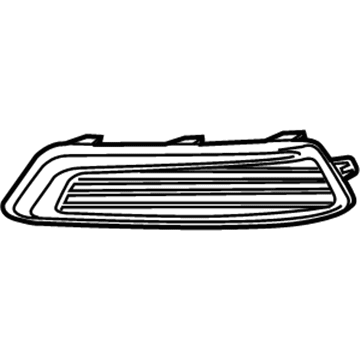 GM 22738852 Trim Cover, Passenger Side