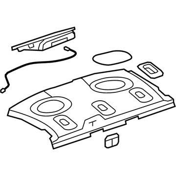 Saturn 20863962 Package Tray