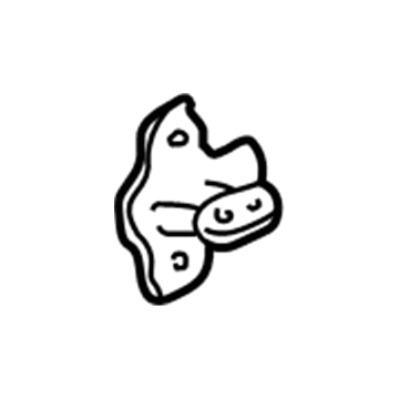 Chevy Silverado 2500 Door Striker - 15120582