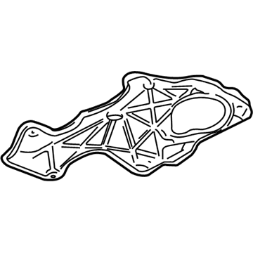 Chevy Oil Pan Baffle - 91176081