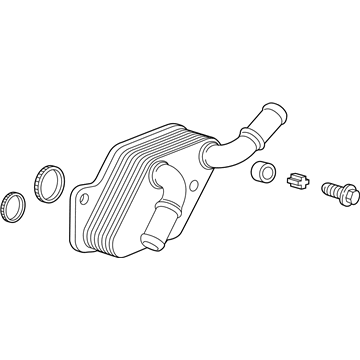 Pontiac Engine Oil Cooler - 12639408