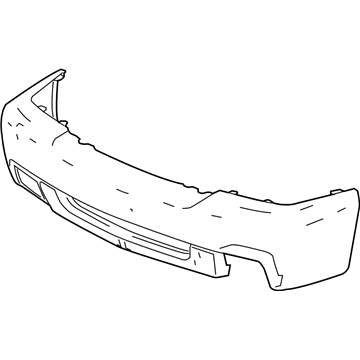 Chevy Silverado 2500 HD Bumper - 12335659