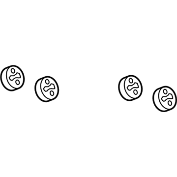 Cadillac CTS Exhaust Hanger - 20857446