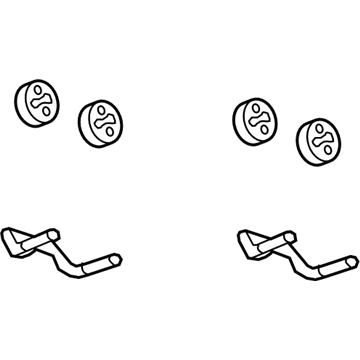 Cadillac CTS Exhaust Hanger - 25866387