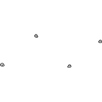 GM 16608269 Actuator Nut, Front