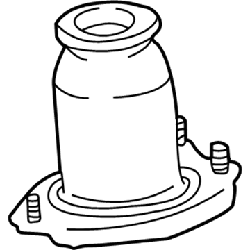 2003 Pontiac Vibe Shock And Strut Mount - 88971279