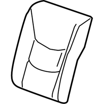 Chevy 42619101 Seat Back Cover