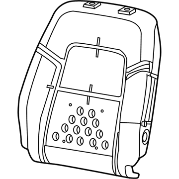 Chevy Caprice Seat Cushion Pad - 92247321