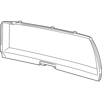 GM 15137469 Gate Trim Panel, Upper