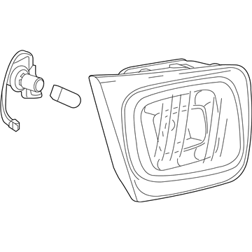 Chevy Malibu Tail Light - 22928365