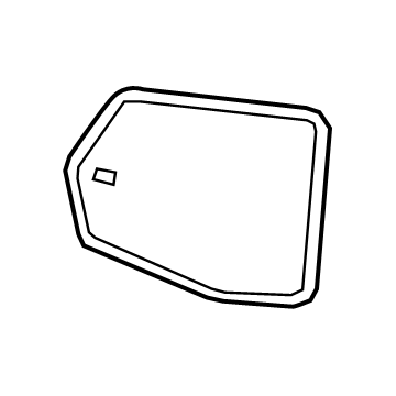 2020 Cadillac XT4 Side View Mirrors - 23394624