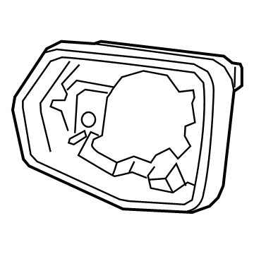 Cadillac XT4 Mirror Cover - 23394620