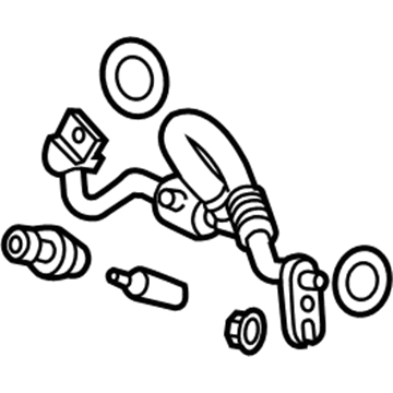 Chevy Silverado 1500 A/C Hose - 84194976