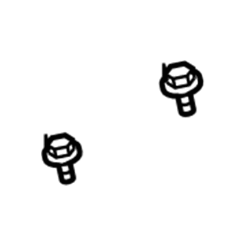 GM 11588983 Energy Absorber Upper Bolt