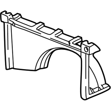2000 Chevy Astro Fan Shroud - 15761953